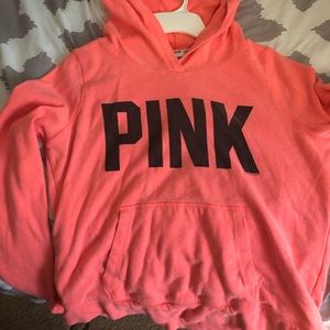 Pink hoodie